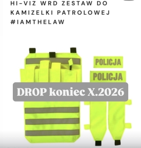 HI-VIZ  WRD zestaw do kamizelki patrolowej #iamthelaw
